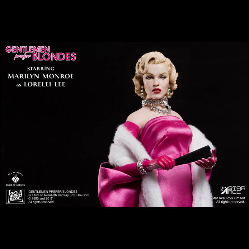 MARILYN MONROE (PINK DRESS VERSION)